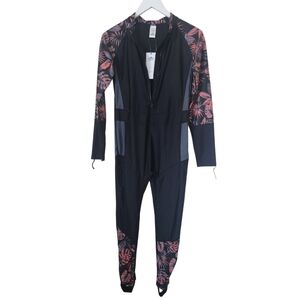 SBART Design Long-Sleeve Swimsuit One Piece Surfing Suit- LG/XL NWT